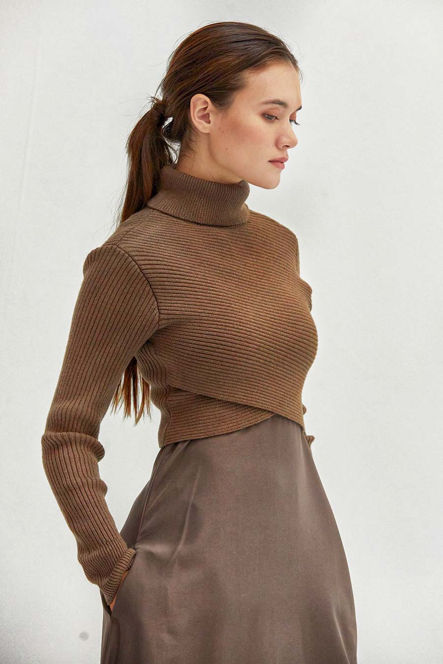 Delilah two piece knit dress