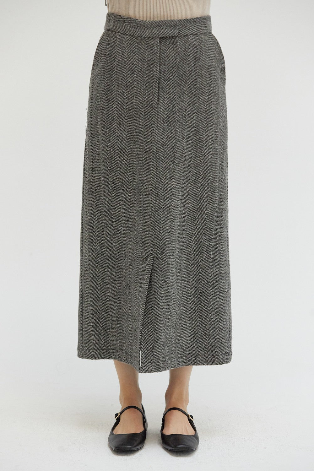 Wool skirt